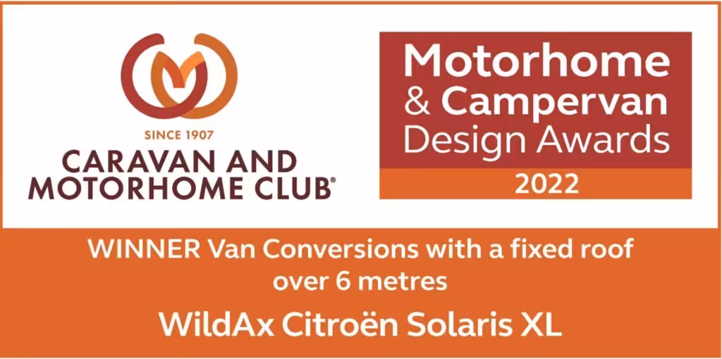 Wildax Motorhomes The Caravan Motorhome Club Solaris Xl Award 2022