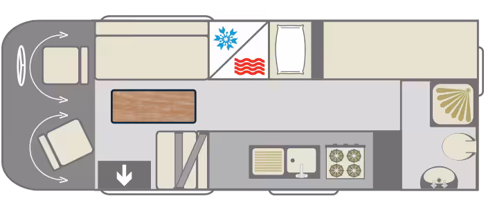 Solaris Xl Day Lounge Layout