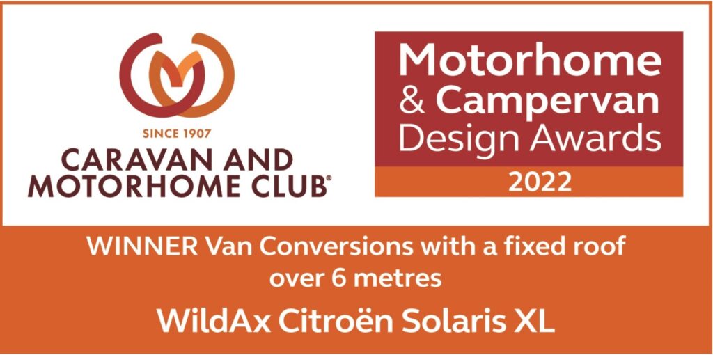 Wildax Motorhomes The Caravan Motorhome Club Solaris Xl Award 2022